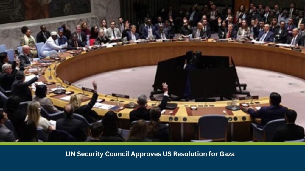 UN Security Council Approves US Resolution for Gaza