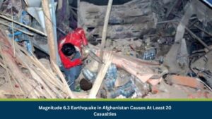 Magnitude 6.3 Earthquake in Afghanistan Causes At Least 20 Casualties