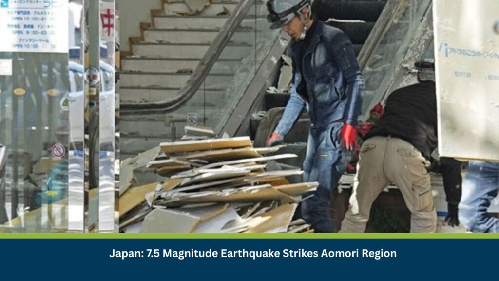 Japan: 7.5 Magnitude Earthquake