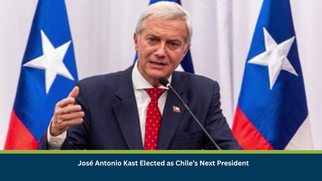 José Antonio Kast Elected as Chile’s Next President