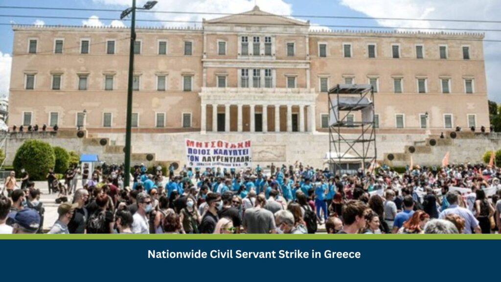 Greece Civil Servant Strike