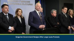 Bulgarian Government Resigns After Large-scale Protests