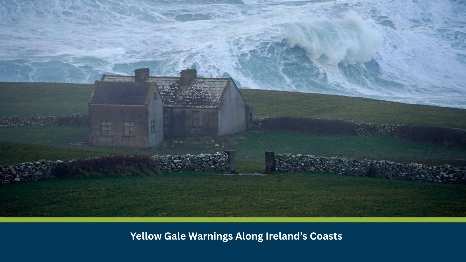 Yellow Gale Warnings Along Ireland’s Coasts