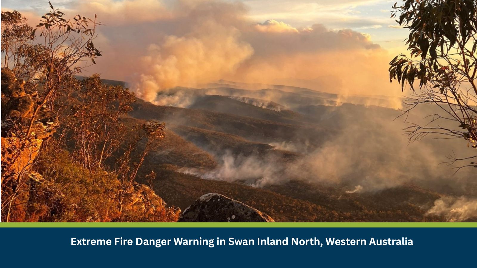 Extreme Fire Danger Warning in Swan Inland North, Western Australia