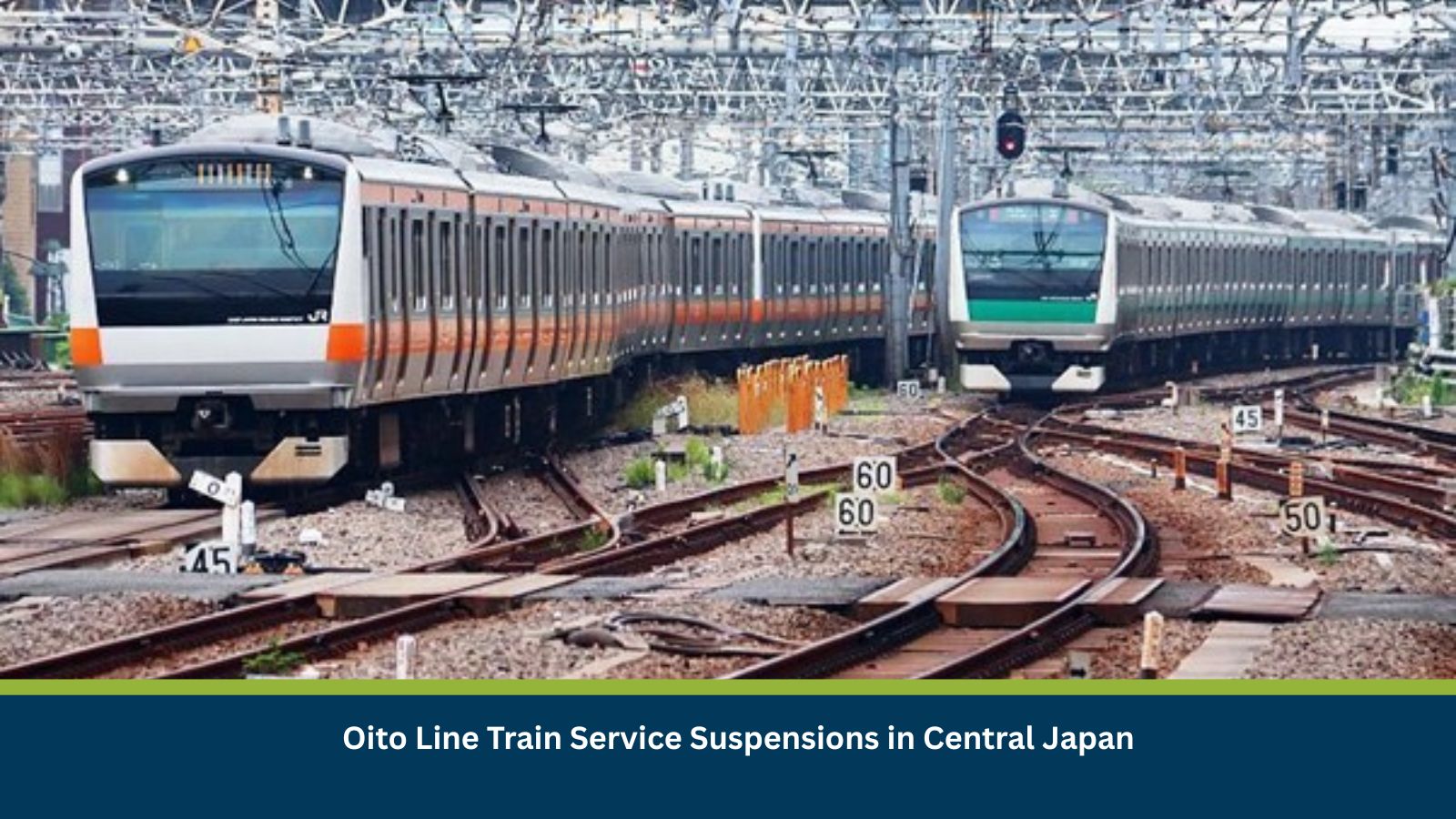Oito Line Train Service Suspensions in Central Japan