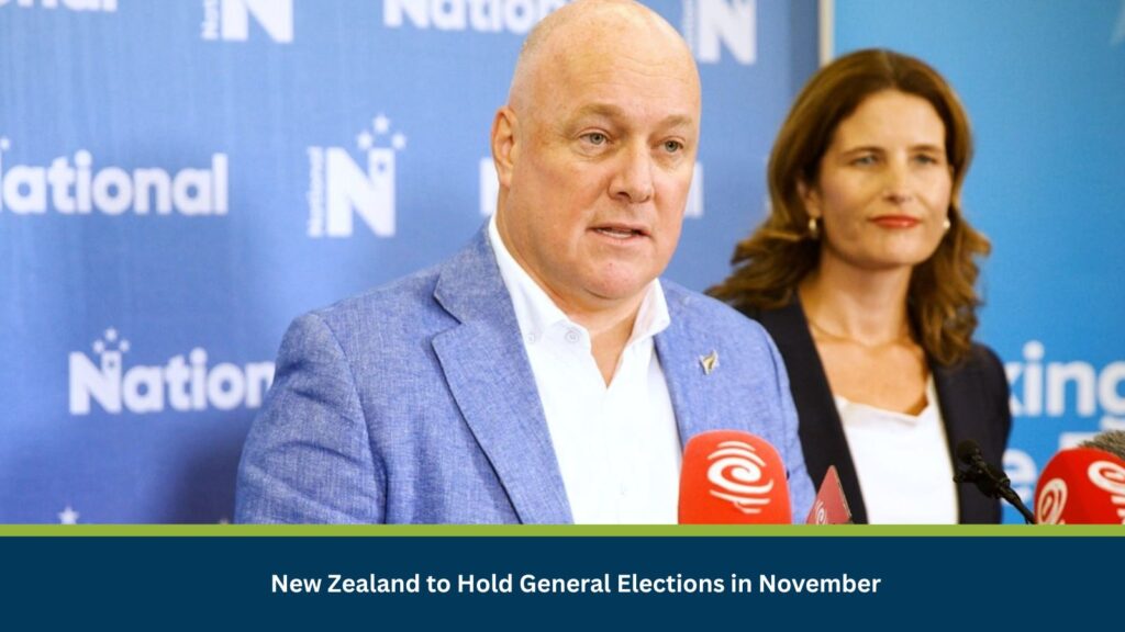 New Zealand to Hold General Elections in November