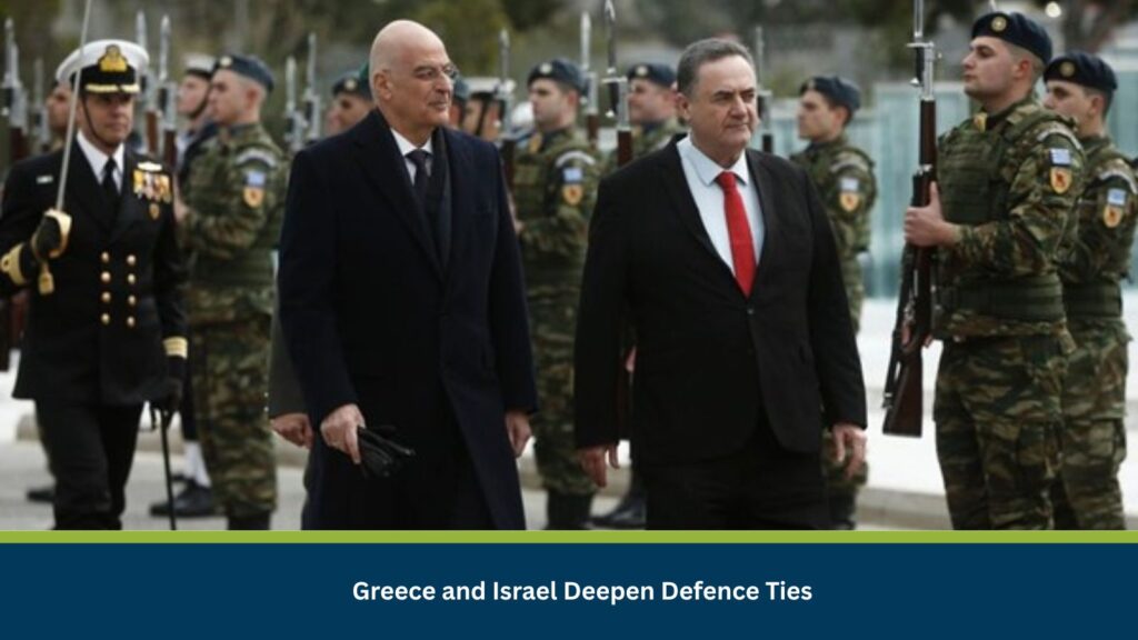 Greece and Israel Deepen Defence Ties