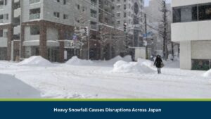 Heavy Snowfall Causes Disruptions Across Japan