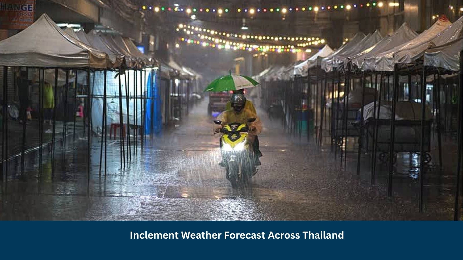 Inclement Weather Forecast Across Thailand