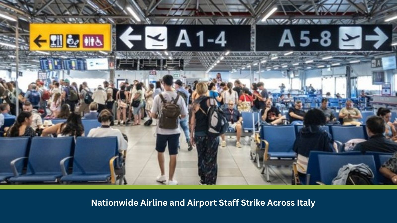 Nationwide Airline and Airport Staff Strike Across Italy