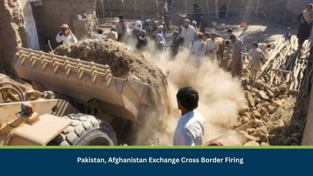 Pakistan, Afghanistan Exchange Cross Border Firing