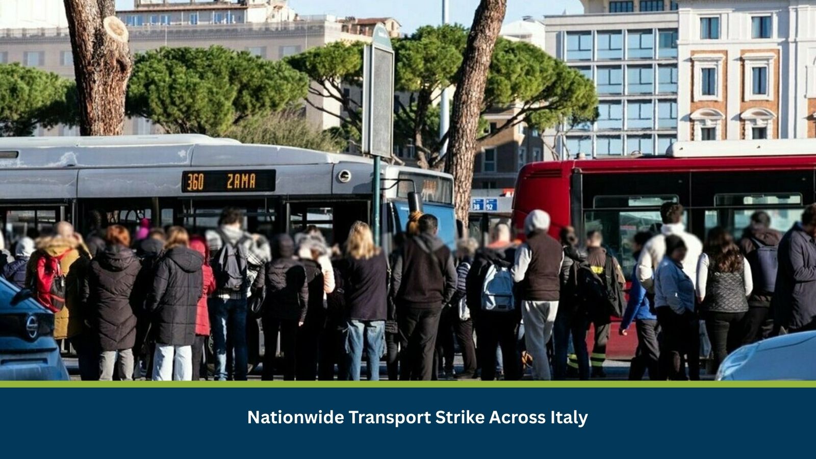 Nationwide Transport Strike Across Italy