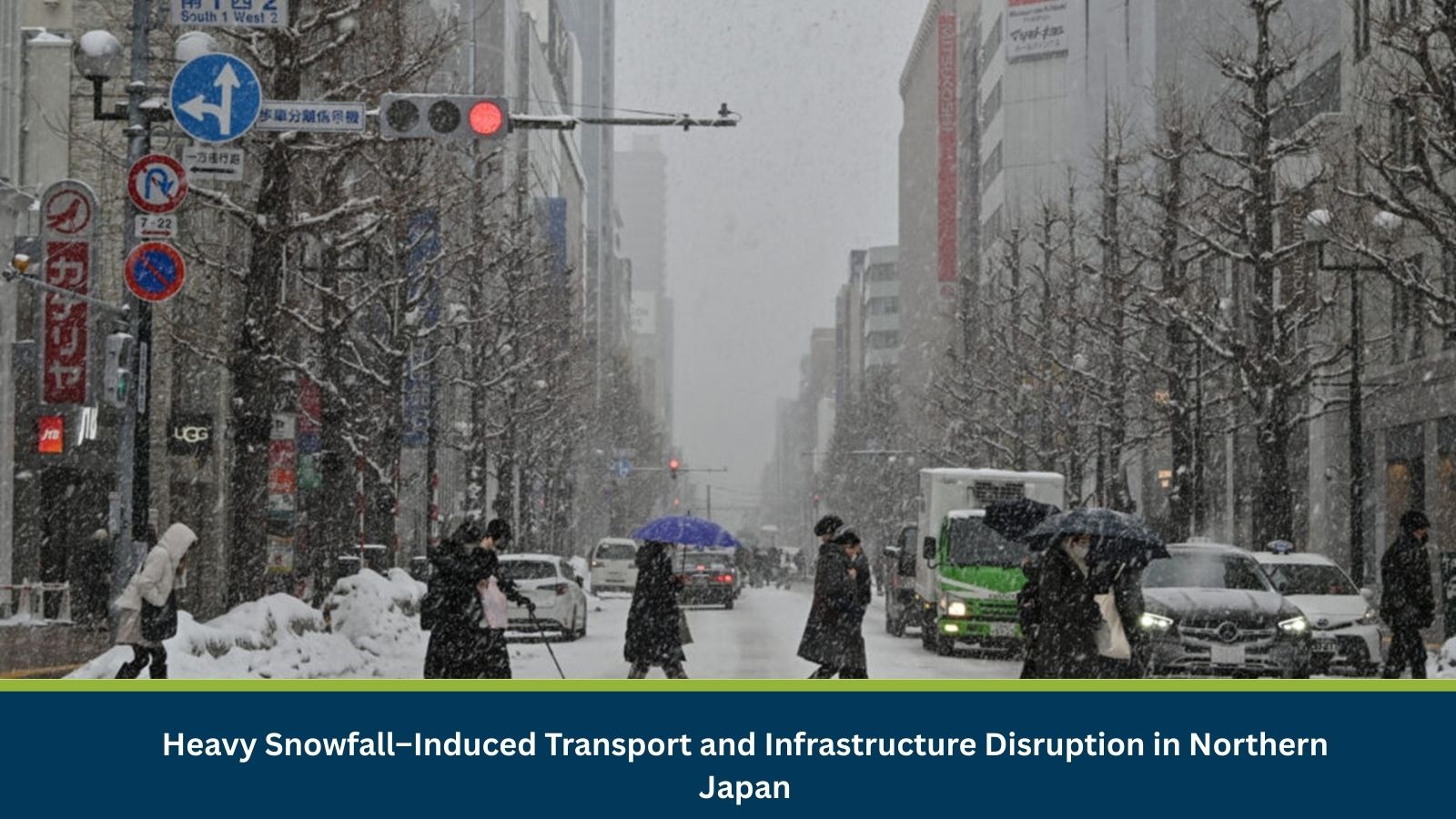 Risk Analysis: Heavy Snowfall–Induced Transport and Infrastructure Disruption in Northern Japan