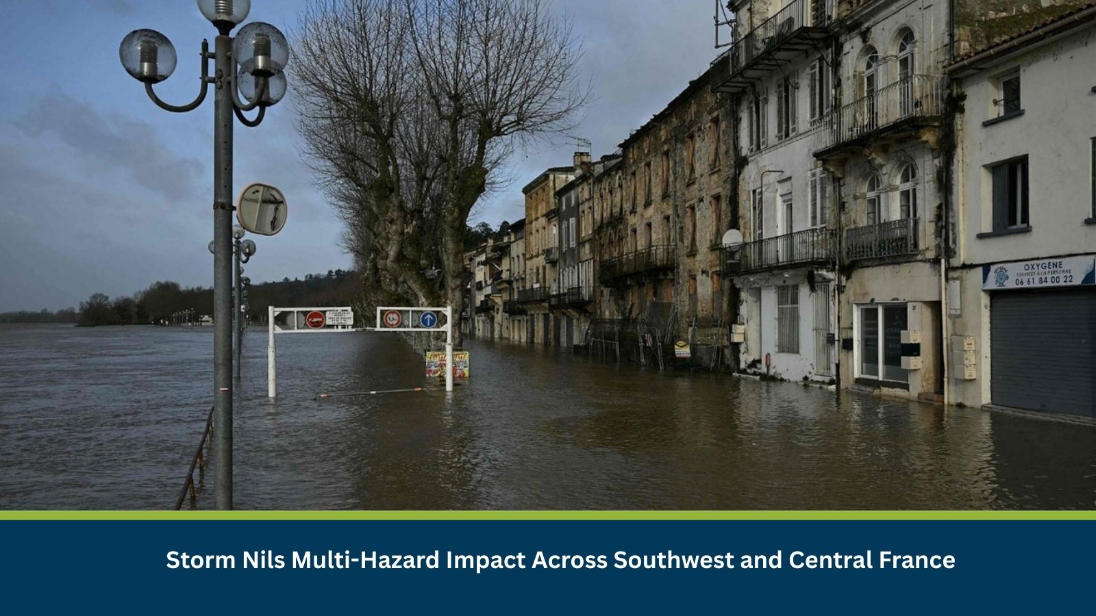 Storm Nils Multi-Hazard Impact Across Southwest and Central France