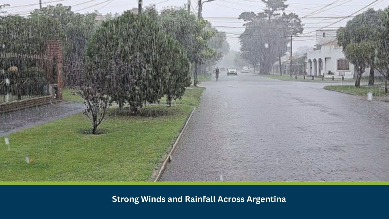 Strong Winds and Rainfall Across Argentina