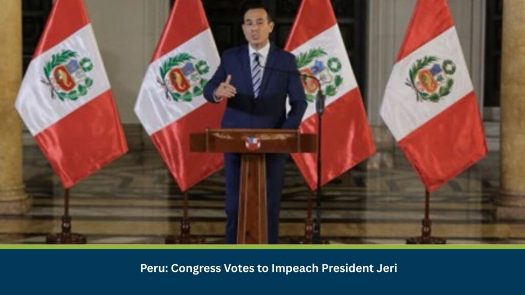 Peru: Congress Votes to Impeach President Jeri