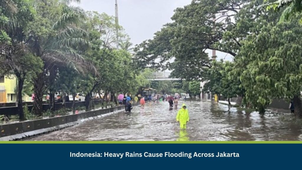 Indonesia: Heavy Rains Cause Flooding Across Jakarta