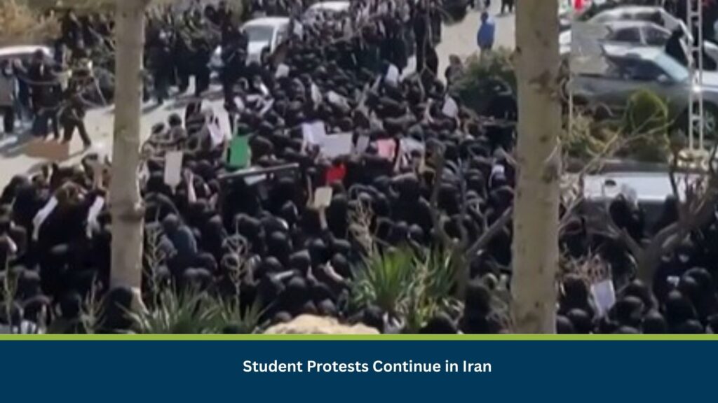 Student Protests Continue in Iran
