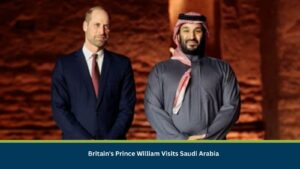 Britain's Prince William Visits Saudi Arabia