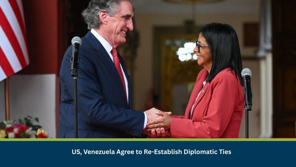 US, Venezuela Agree to Re-Establish Diplomatic Ties