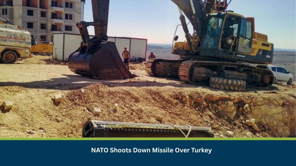 NATO Shoots Down Missile Over Turkey