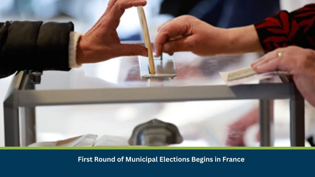 First Round of Municipal Elections Begins in France