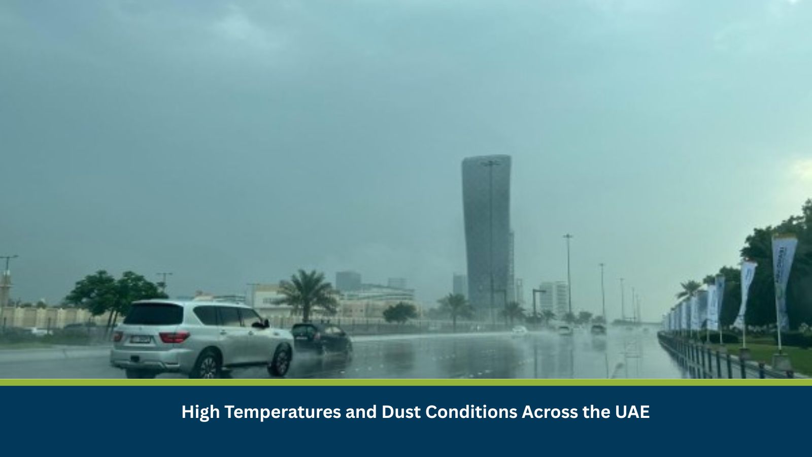 High Temperatures and Dust Conditions Across the UAE