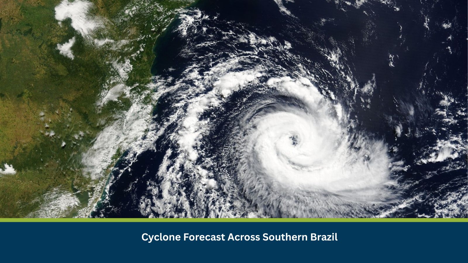 Cyclone Forecast Across Southern Brazil