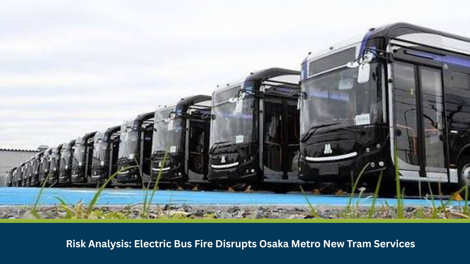 Electric Bus Fire Disrupts Osaka Metro