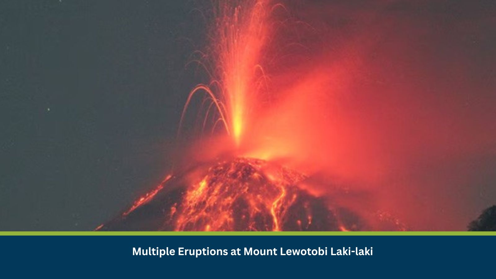 Multiple Eruptions at Mount Lewotobi Laki-laki