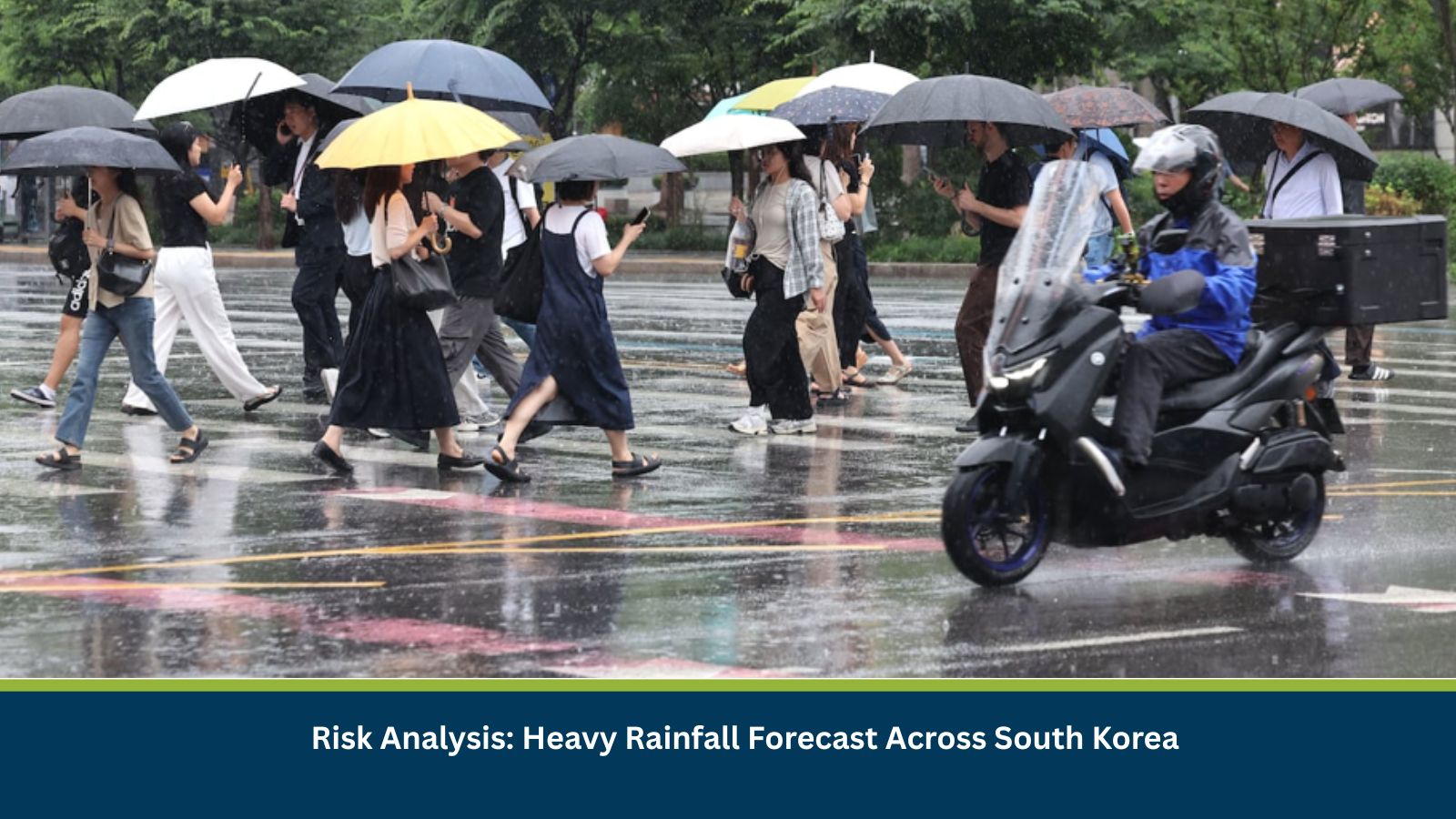Heavy Rainfall Forecast Across South Korea