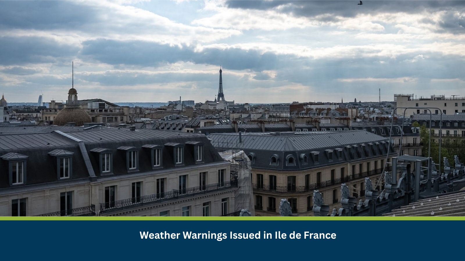 Weather Warnings Issued in Ile de France