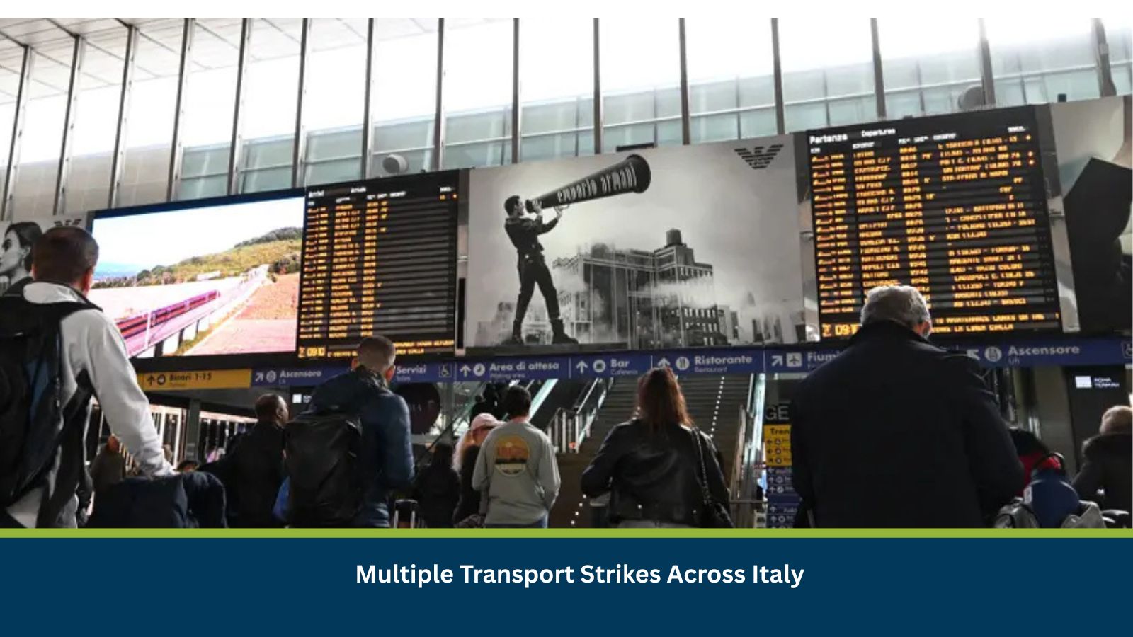 Multiple Transport Strikes Across Italy