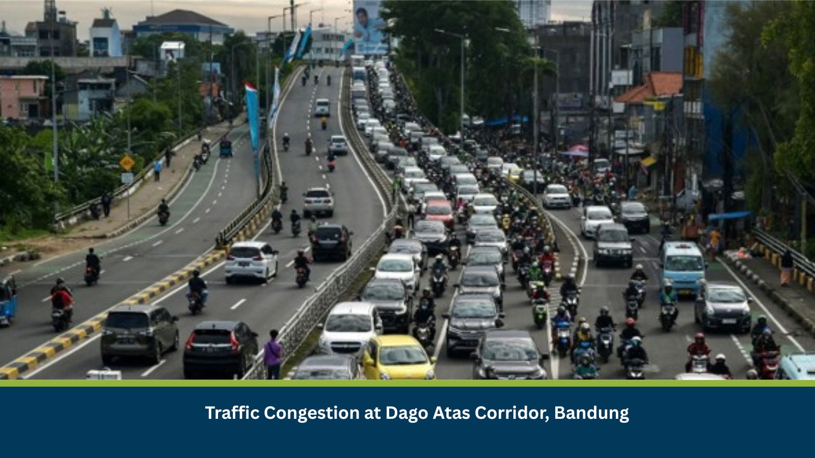 Traffic Congestion at Dago Atas Corridor, Bandung