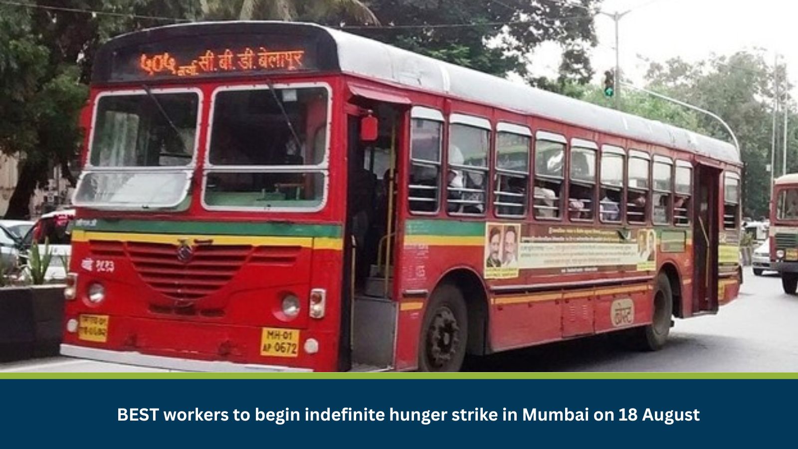 BEST workers to begin indefinite hunger strike in Mumbai on 18 August