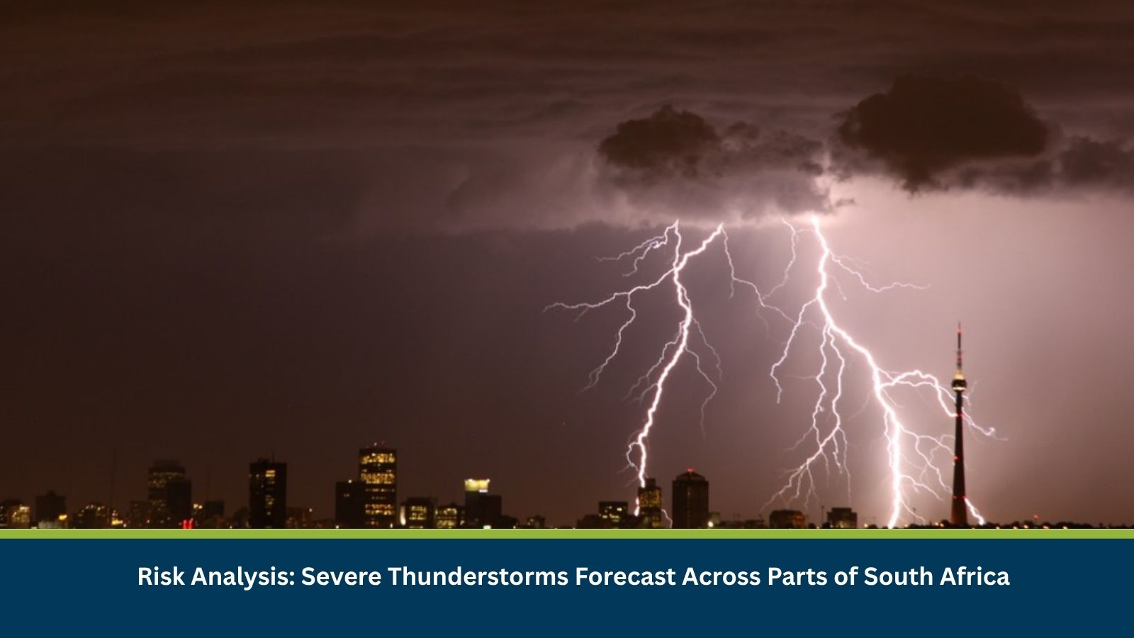 South Africa Severe Thunderstorms Forecast