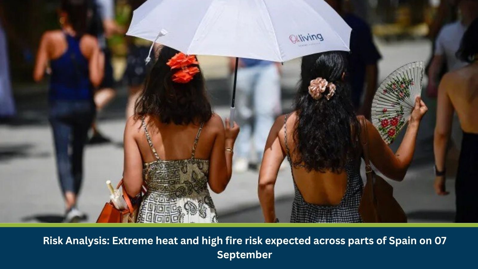 Spain Extreme heat and high fire risk