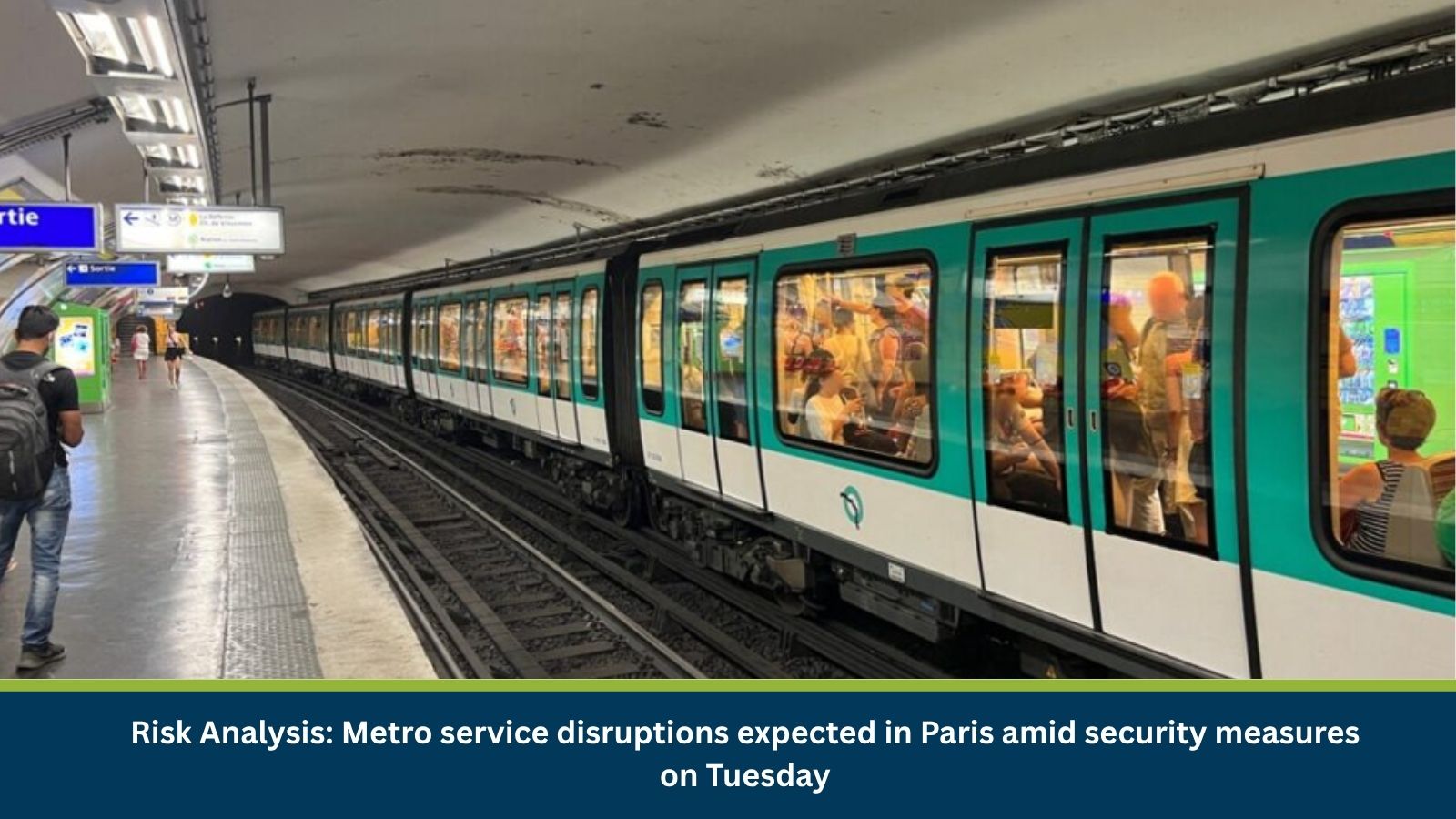 Paris Metro service disruptions