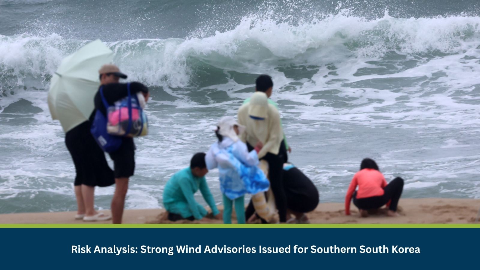 Southern South Korea Strong Wind Advisories
