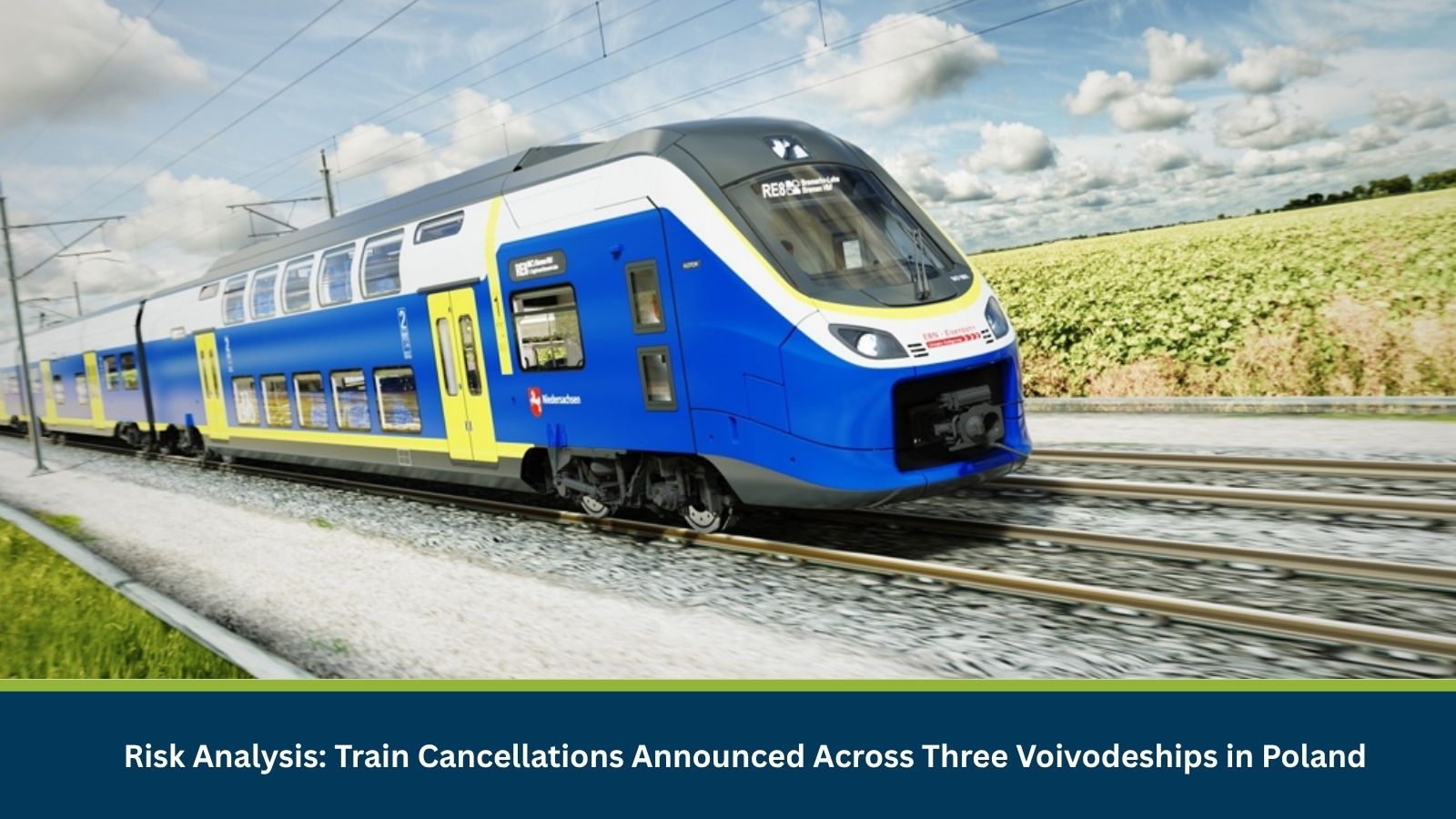Train Cancellations Announced Across Three Voivodeships in Poland
