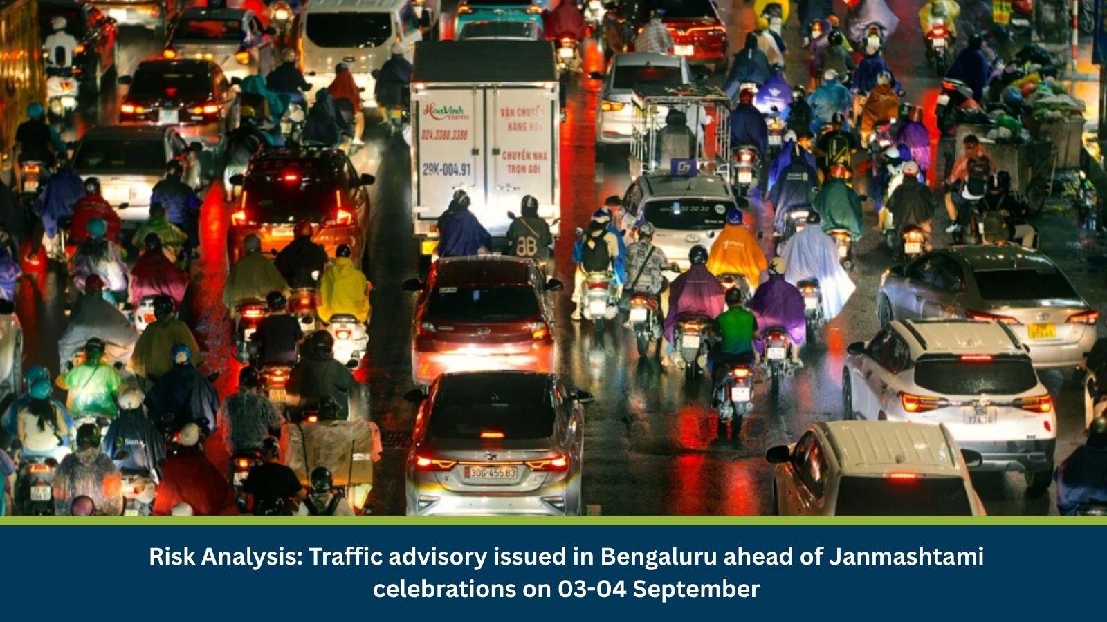 Traffic advisory issued in Bengaluru