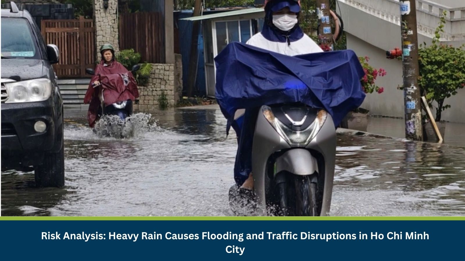 Heavy Rain Causes Flooding and Traffic Disruptions in Ho Chi Minh City