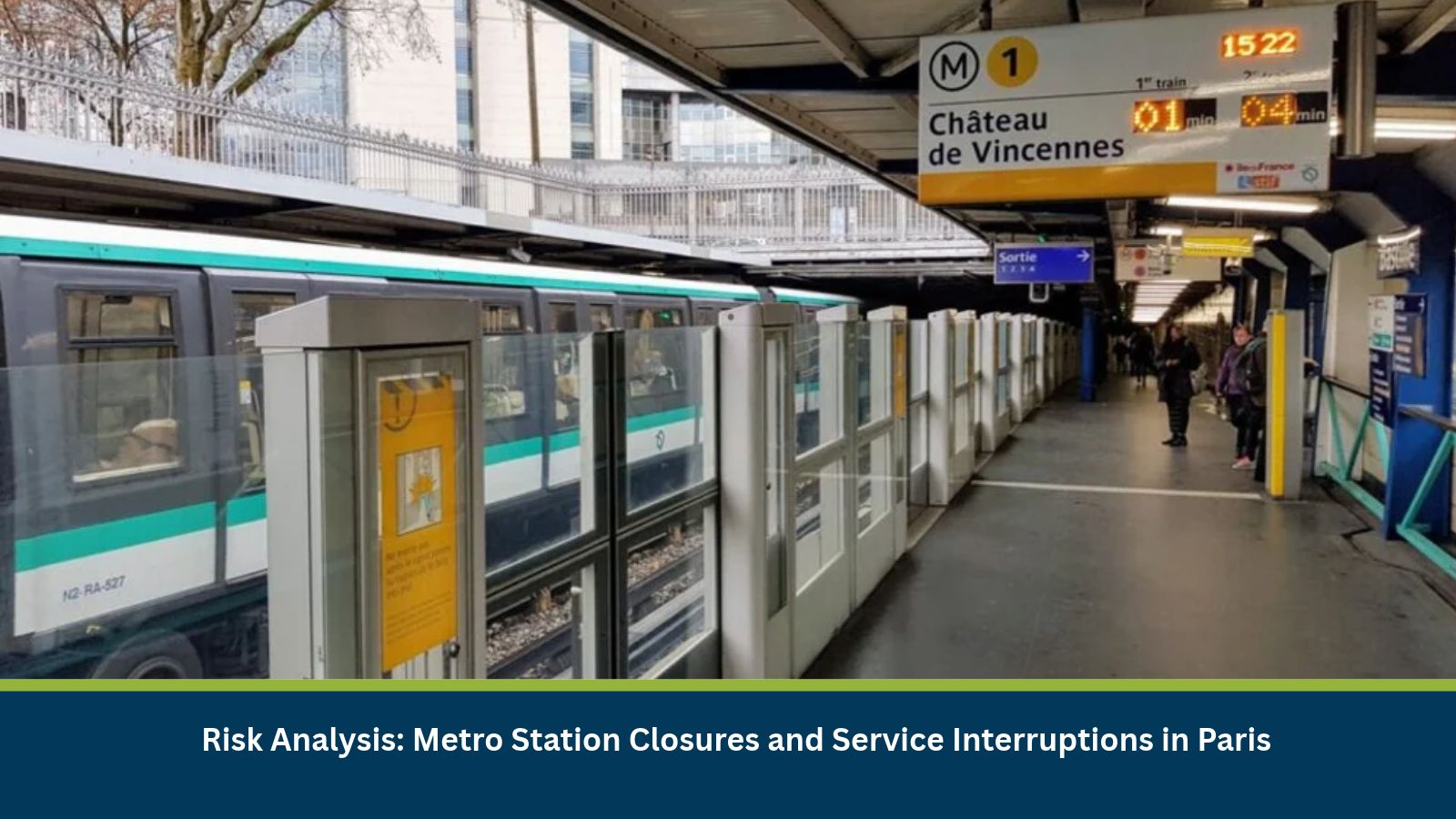 Metro Station Closures and Service Interruptions in Paris