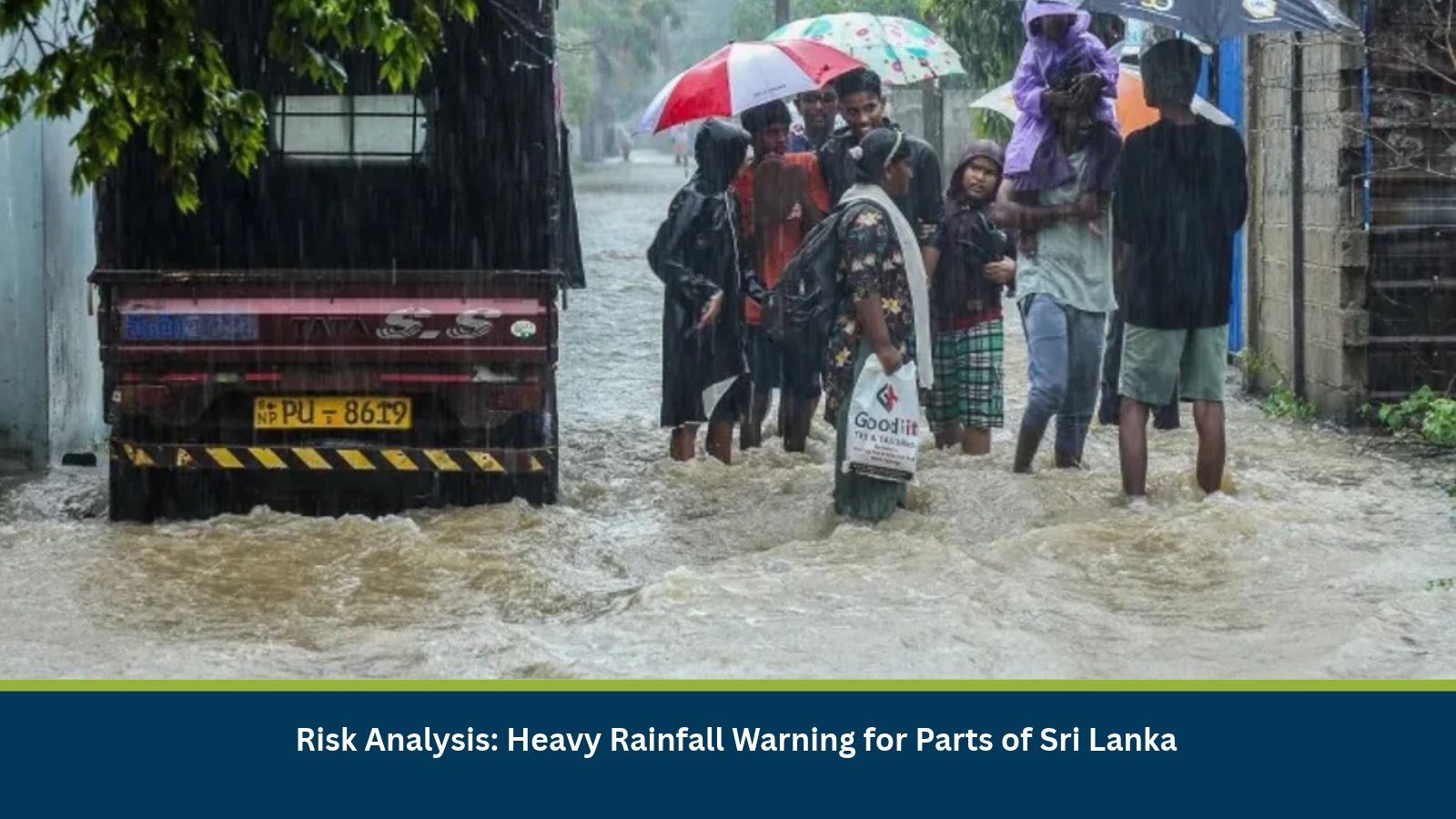 Heavy Rainfall Warning for Parts of Sri Lanka