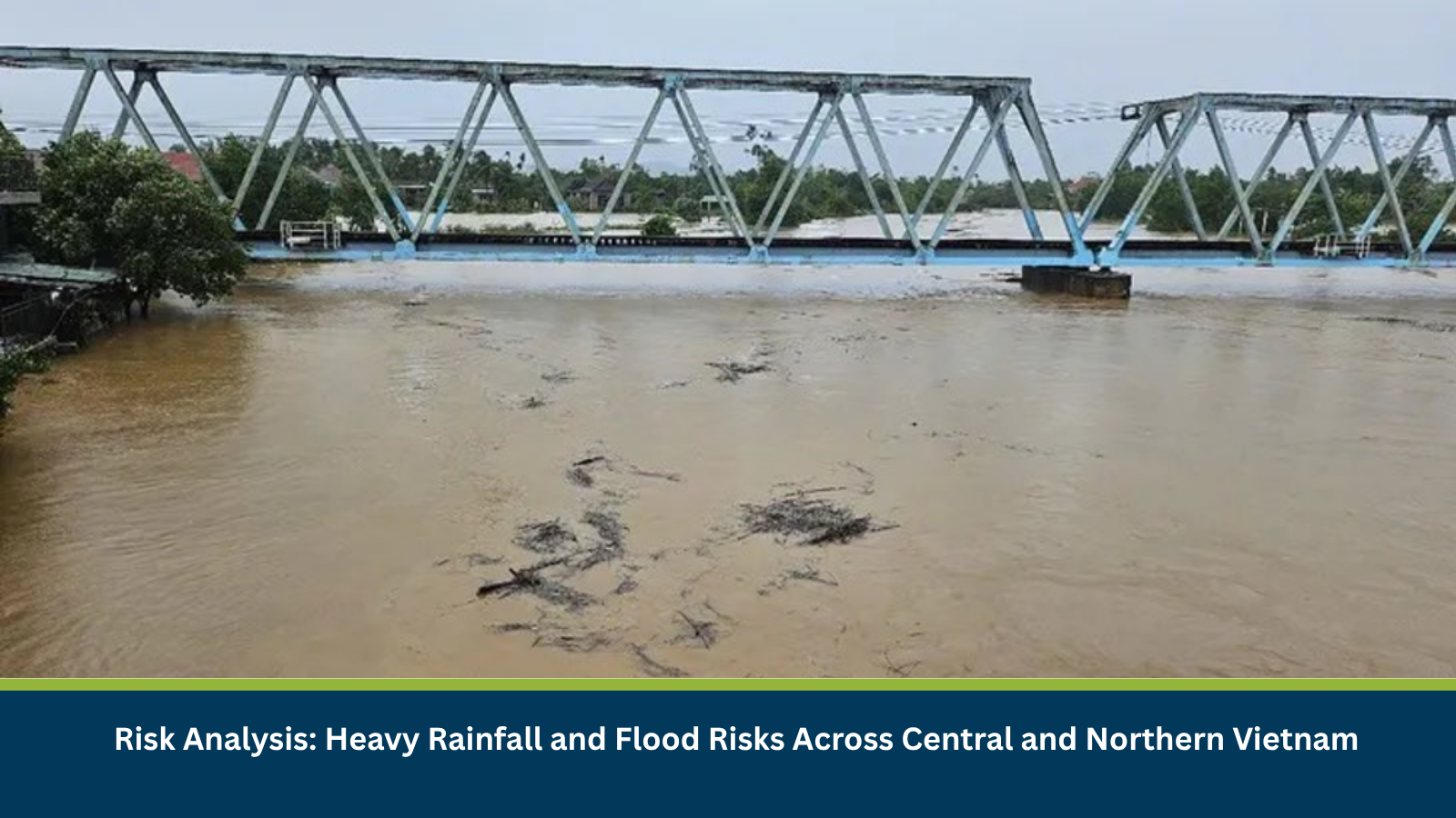 Heavy Rainfall and Flood Risks Across Central and Northern Vietnam