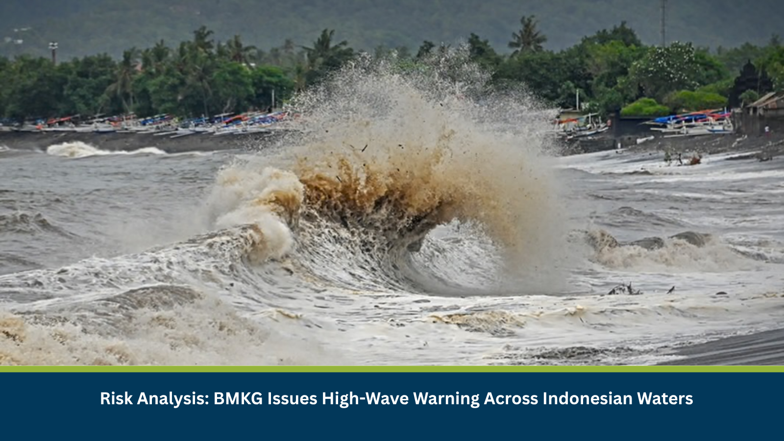 BMKG Issues High-Wave Warning Across Indonesian Waters
