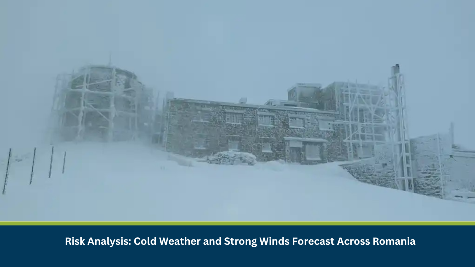 Cold Weather and Strong Winds Forecast Across Romania