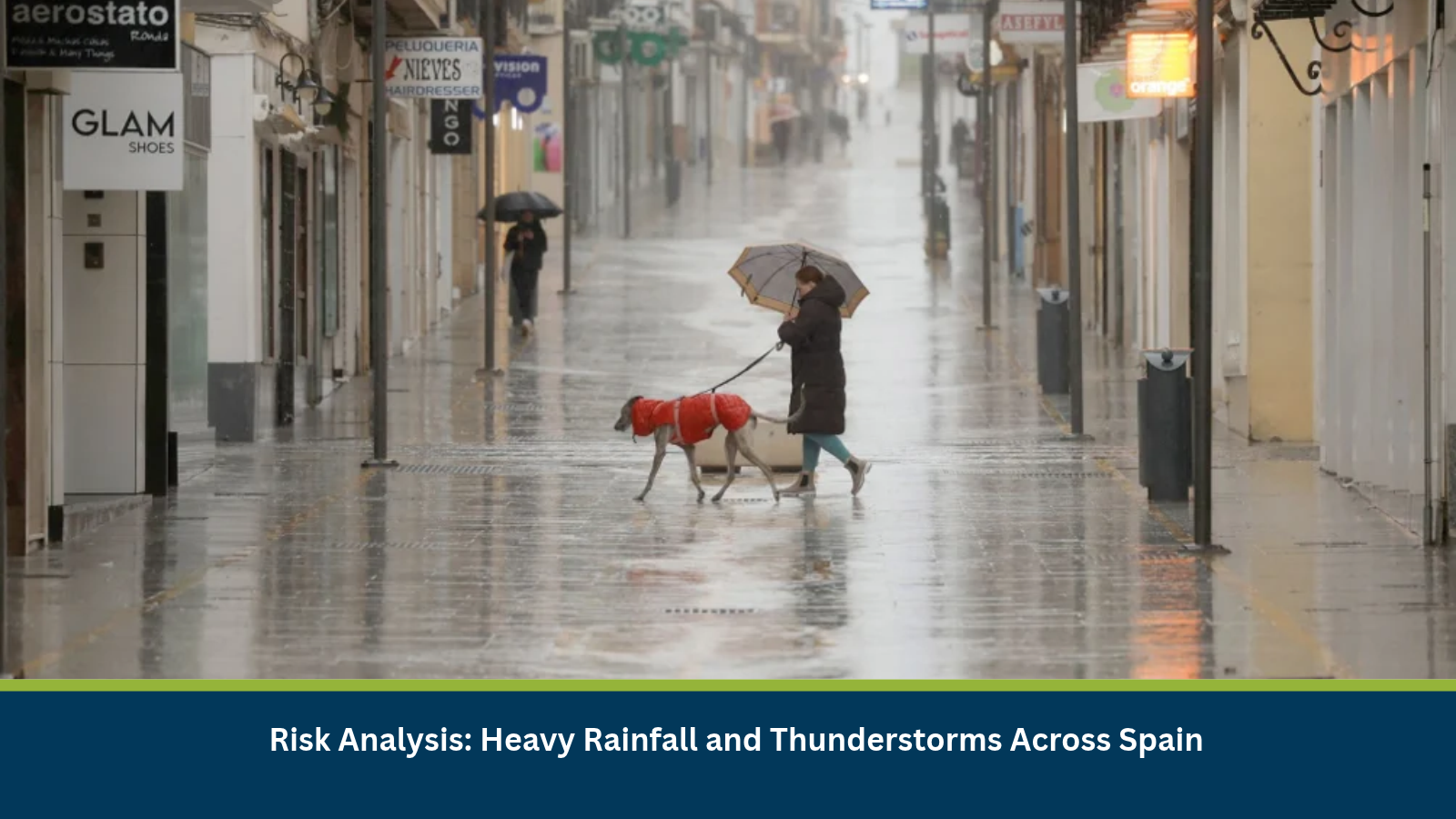Heavy Rainfall and Thunderstorms Across Spain