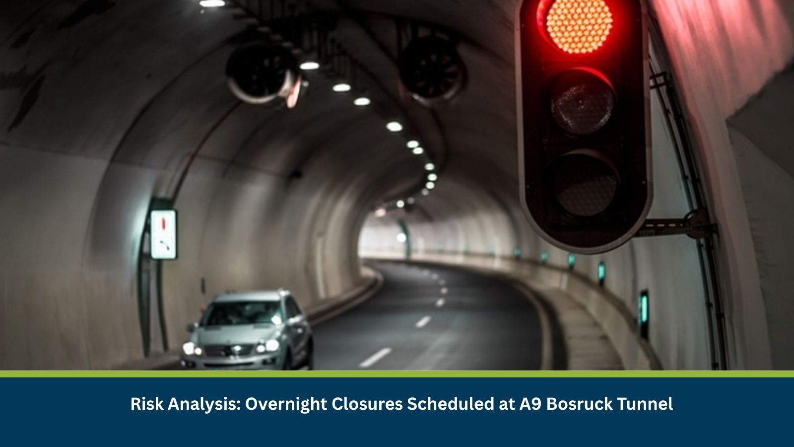Overnight Closures Scheduled at A9 Bosruck Tunnel