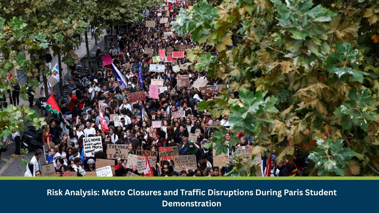 Paris Student Demonstration